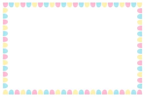 Simple Cute Pastel Color Frame Stock Illustration Download Image Now