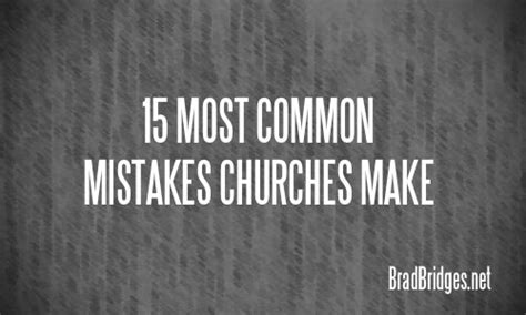 No Pastor Or Church Is Perfect Read And Share This Post On 15 Common