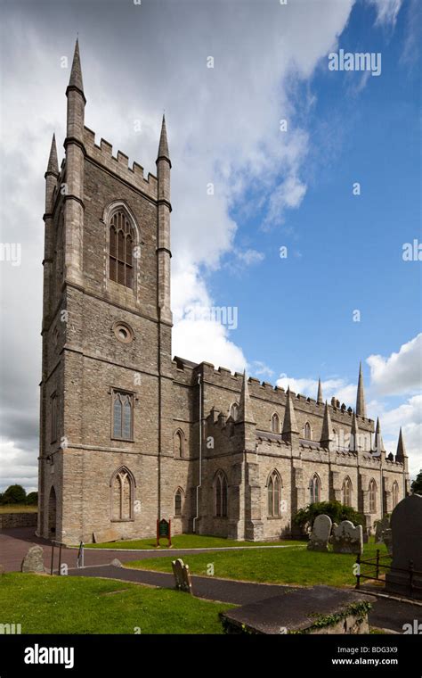 St Patricks Cathedral Downpatrick Co Down Northern Ireland Stock