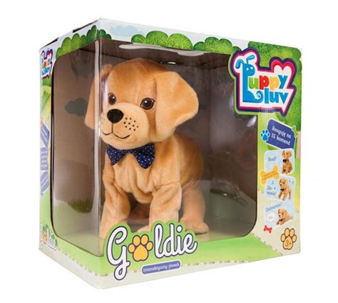 Puppy Luv Interaktywny Piesek Goldie Dko8275