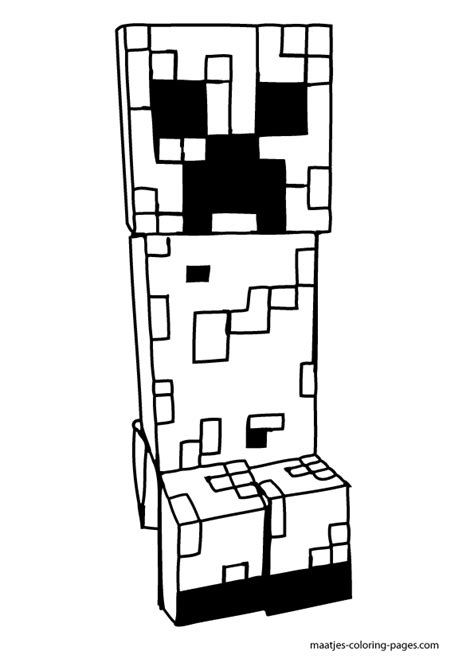 Minecraft Coloring Pages Free Printable Printable World Holiday
