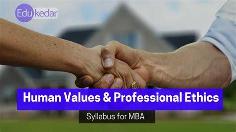 Human Values And Professional Ethics Syllabus For Mba Utu Dehradun