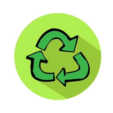 Recycle sign icon 583124 Vector Art at Vecteezy