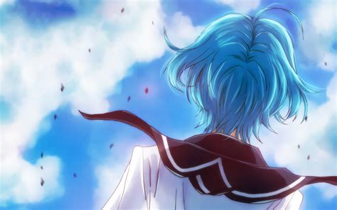 Achtergronden Illustratie Anime Animemeisjes Blauw Akitsuki Fuuka