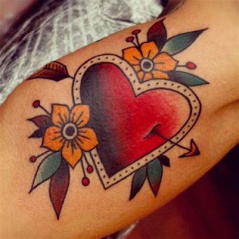 A sacred heart is a religious tattoo which symbolizes sacredness. 75 Unique Arrow Tattoos & Meanings (2021 Guide) | Heart arrow tattoo, Arrow tattoos, Heart with ...