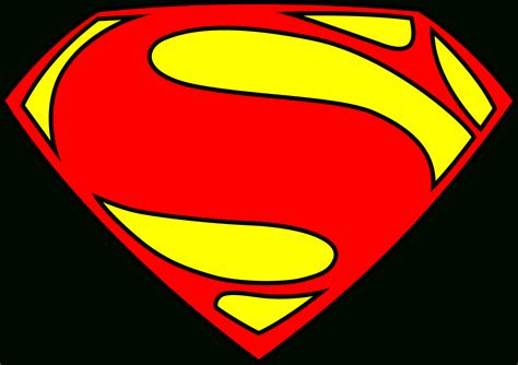 Blank Superman Logo Transparent And Png Clipart Free Download For Blank