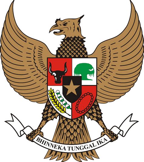 Logo Garuda Gambar Pancasila Png 2000 Gambar Bintang Pancasila Hitam