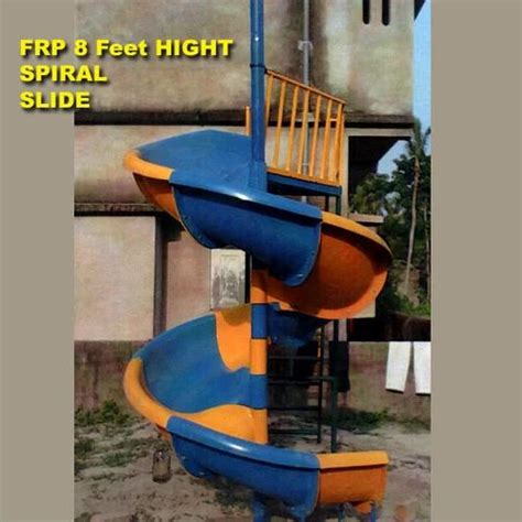 Olympia Frp Spiral Slide 8 Feet At Rs 70000pieces College Square