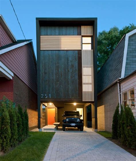 11 Small Modern House Designs From Around The World Narrow House
