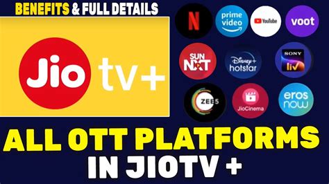 Jio Tv Plus Full Details All Ott Platforms Under One Roof Jiotv