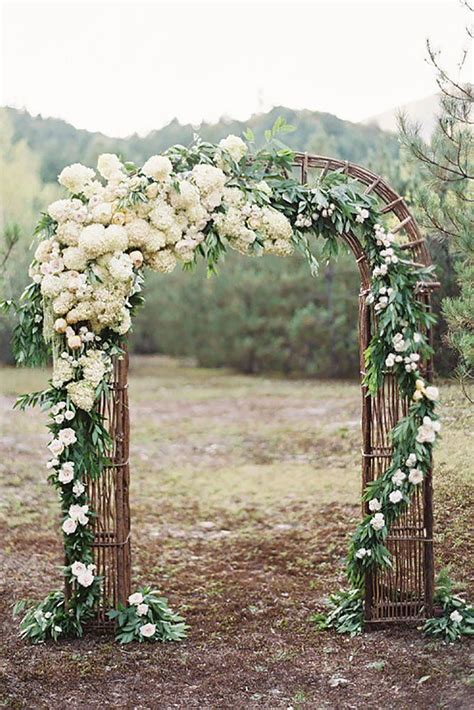 30 Floral Wedding Arch Decoration Ideas Arcos Para Boda Arco Para