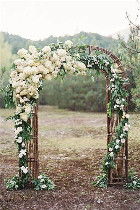 21 Beautiful Wedding Arch Decoration Ideas With Flowers In our gallery