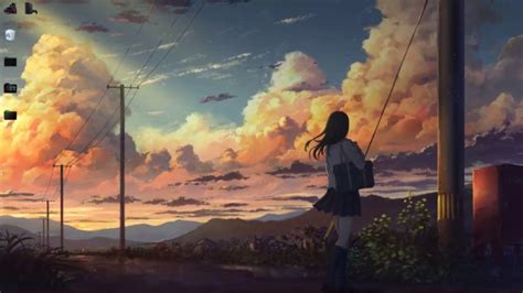 Kimi no nawa comet anime wallpaper. Sky, City, Scenery, Horizon, Landscape, Anime, 8k, - Anime ...