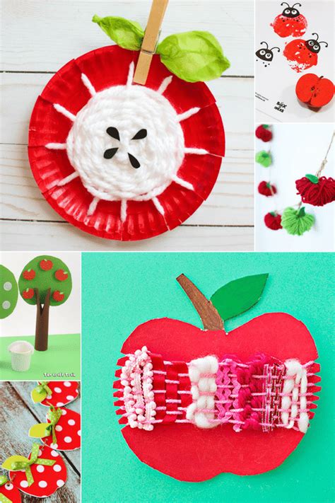 Adorable Apple Crafts For Kids Arty Crafty Kids
