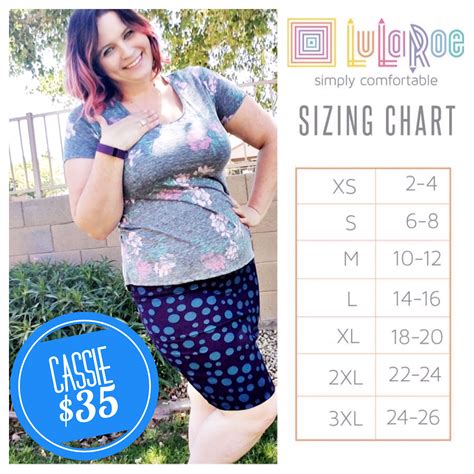 Lularoe Cassie Sizing Chart Lularoe Cassie Sizing Lularoe Styling Style Inspiration