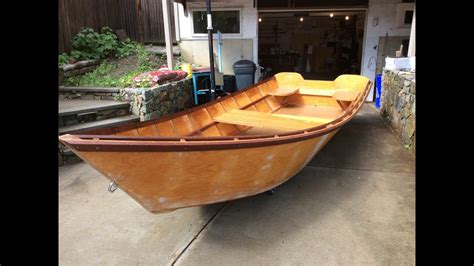 Wooden Boat Build 17ft Flat Bottom Skiff Youtube