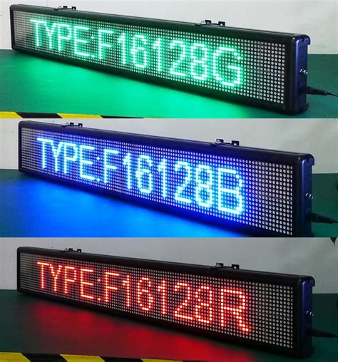 China LED Scrolling Message Sign, Remote Control Message ...