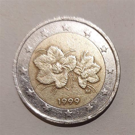 2€ Von 1999 Wer Kennt Den Wert Euro Münzen 2 Euro Münze