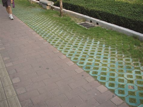 Pervious Pavement Nacto Paving Design Pavement Design Lawn Edging
