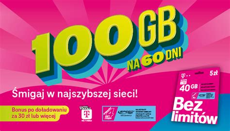 100 Gb Dla Klientów T Mobile Na Kartę Satinfo24pl