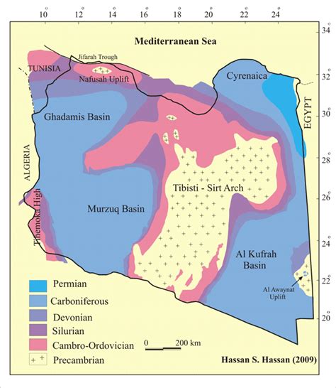 Libya Climate Map