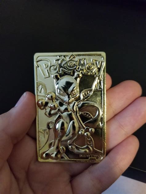 ⟳ generate a new card. 1999 Gold pokemon card found at value village $10 ...