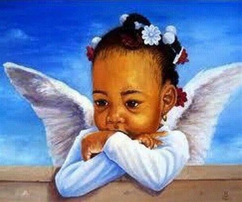 Lil Angel Black Angels Angel Artwork Black Girl Art