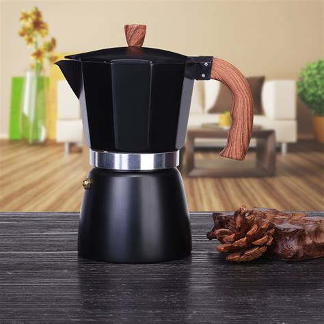150ml300ml Italian Espresso Stove Top Coffee Maker Percolator Pot 36