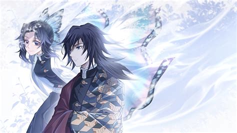 1920x1080 Resolution Shinobu Kochou and Giyuu Tomioka 1080P Laptop Full