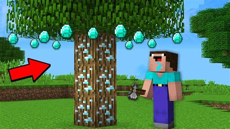 Minecraft Noob Vs Pro Noob Broke Wood And Found This Diamond Tree