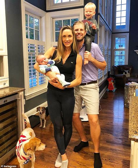 Eric Trump Shares Sweet Photos Of His Two Month Old Daughter Carolina