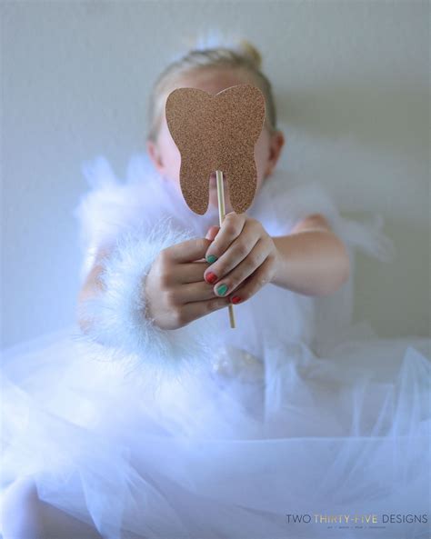 Diy Tooth Fairy Costume Two Thirty Five Designs Tooth Fairy Costume