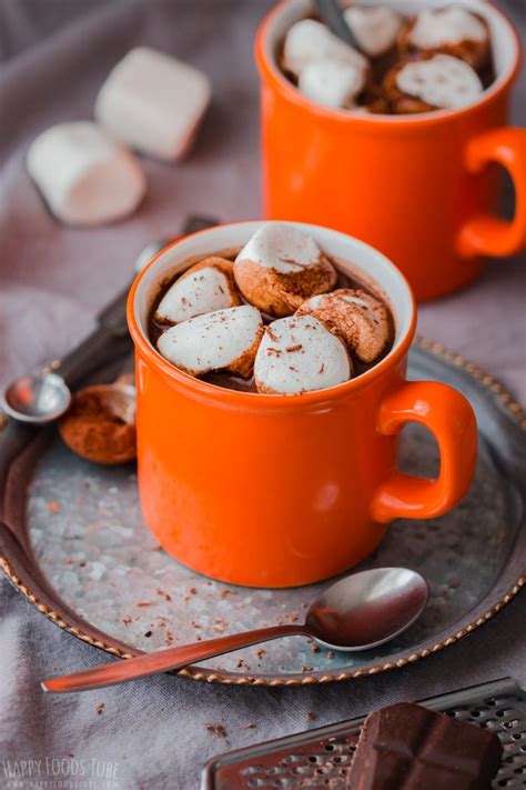 Hot Chocolate Spiked With Rum Happy Foods Tube