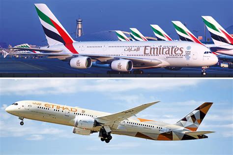 هواپیمایی امارات و اتحاد از امن ترین خطوط هوایی برتر جهان دبی سفر