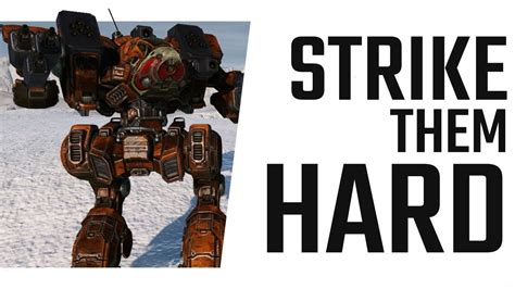 Strike Them Hard Black Lanner Striker Build Mechwarrior Online The