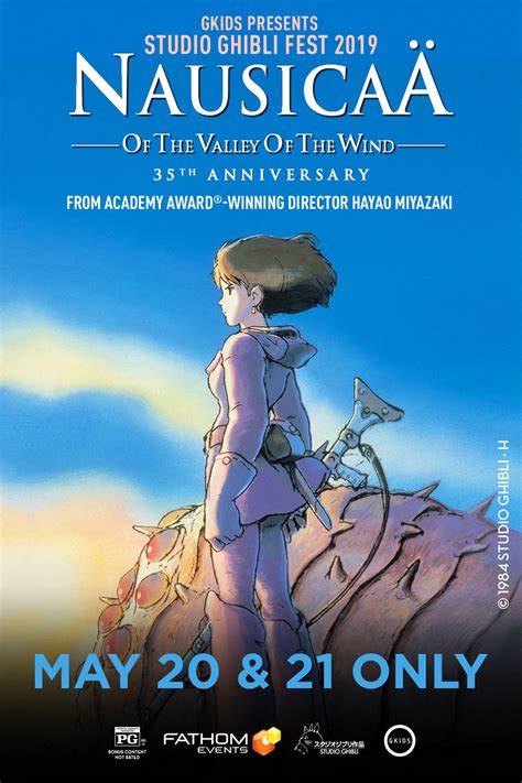Tickets will be on sale soon! Nausicaä of the Valley of the Wind - Studio Ghibli Fest ...