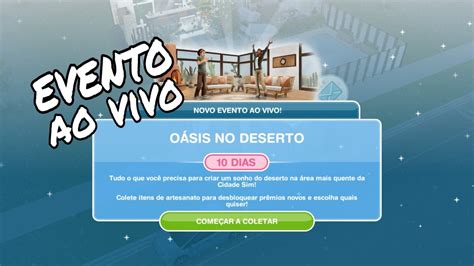 The Sims FreePlay Evento Oásis no Deserto Bruno Souzah YouTube