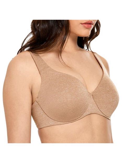 Buy Delimira Aisilin Women S Underwire Unlined Seamless Full Coverage