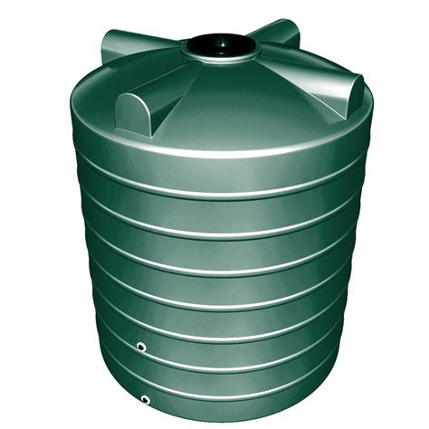 Nextgenroto 3200l Polyethylene Round Water Tank Dark Green