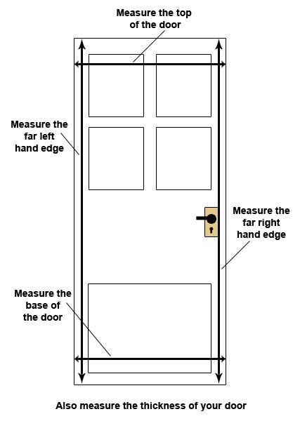 Door Frame How To Measure A Door Frame