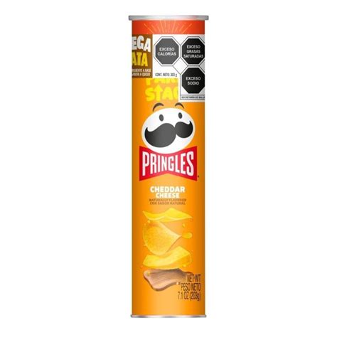 Papas Pringles Cheddar Cheese 203 G Walmart