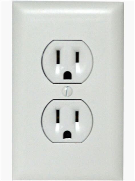 Fake Wall Outlet Prank Sticker For Sale By Jonathanr29 Redbubble