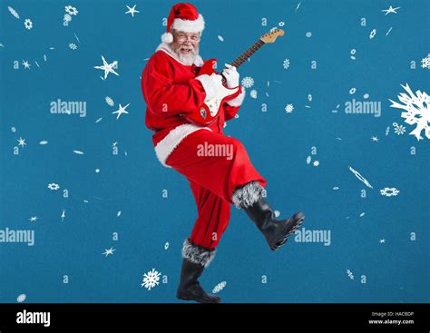 Santa Playing Guitar Hi Res Stock Photography And Images Alamy