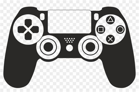Ps4 Controller Vector Play Station 4 Clipart Hd Png Download
