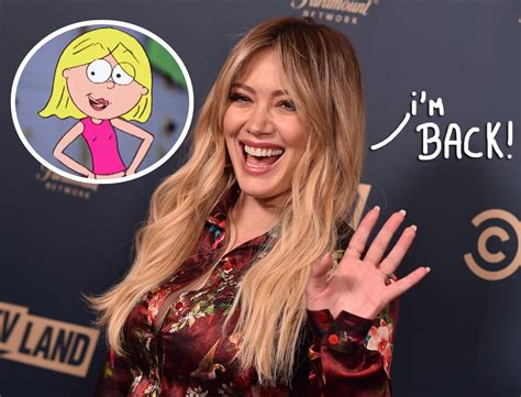 Hilary Duff Is Back As Lizzie Mcguire In New Disney Series Perez Hilton