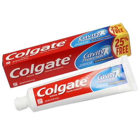 Colgate Cavity Protection Toothpaste Fluoride Formula 5oz