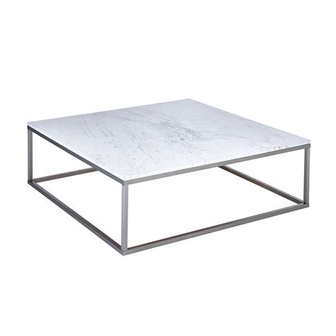 Coffee tables modern glass marble wooden designs dwell cadre square table grey 549 s co uk 141488 white rectangular 449 side top 499 barkeaterlake com rise extending black 399 design. Cadre Marble Square Coffee Table White | dwell