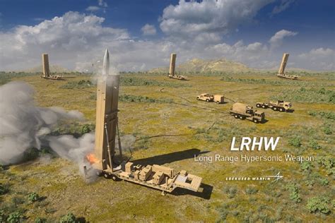 Lockheed Martin Releases First Image Of New Hypersonic Long Range Missile System