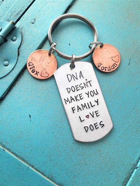 Add up to four names to this precious tale, told from the perspective of a child explaining just how much they love their daddy. Personalized Step Dad Keychain, Christmas Gift For StepDad ...