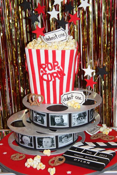 Leonies Cakes And Parties Movie Night Party
